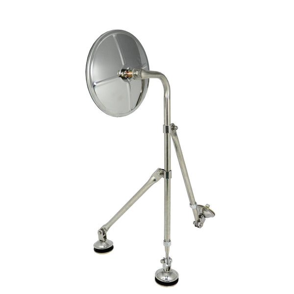 Fortpro 8.5 Semi Bubble Convex Mirror With Stainless Steel Tripod Mount | F2456 - Foto 4