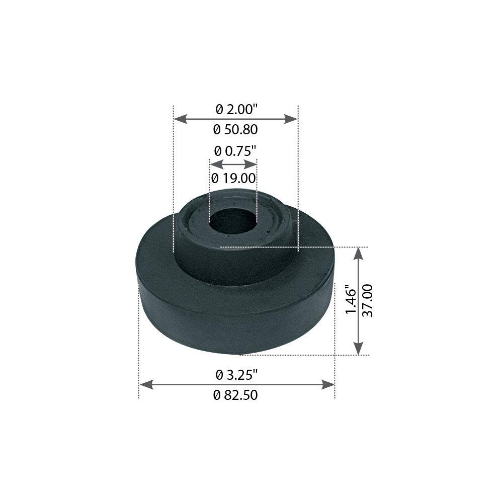 Fortpro Transmission Insulator Compatible with Mack R/RD Model Trucks Replaces 20-QL-1118-A, 20-QL-117-5, 20-QL-193-10, 20-QL-245-P1 | F113100