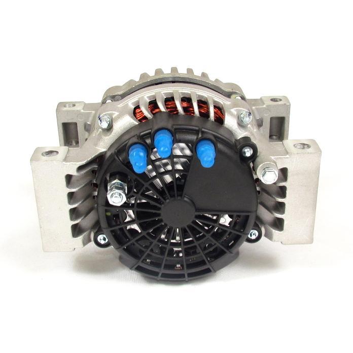 Fortpro F235405 28SI Brushed Type Alternator-200 Amps, 12V PAD Mount For Cummins, International, Freighliner Trucks | Replaces Delco 8600314, 8600316, 8600417