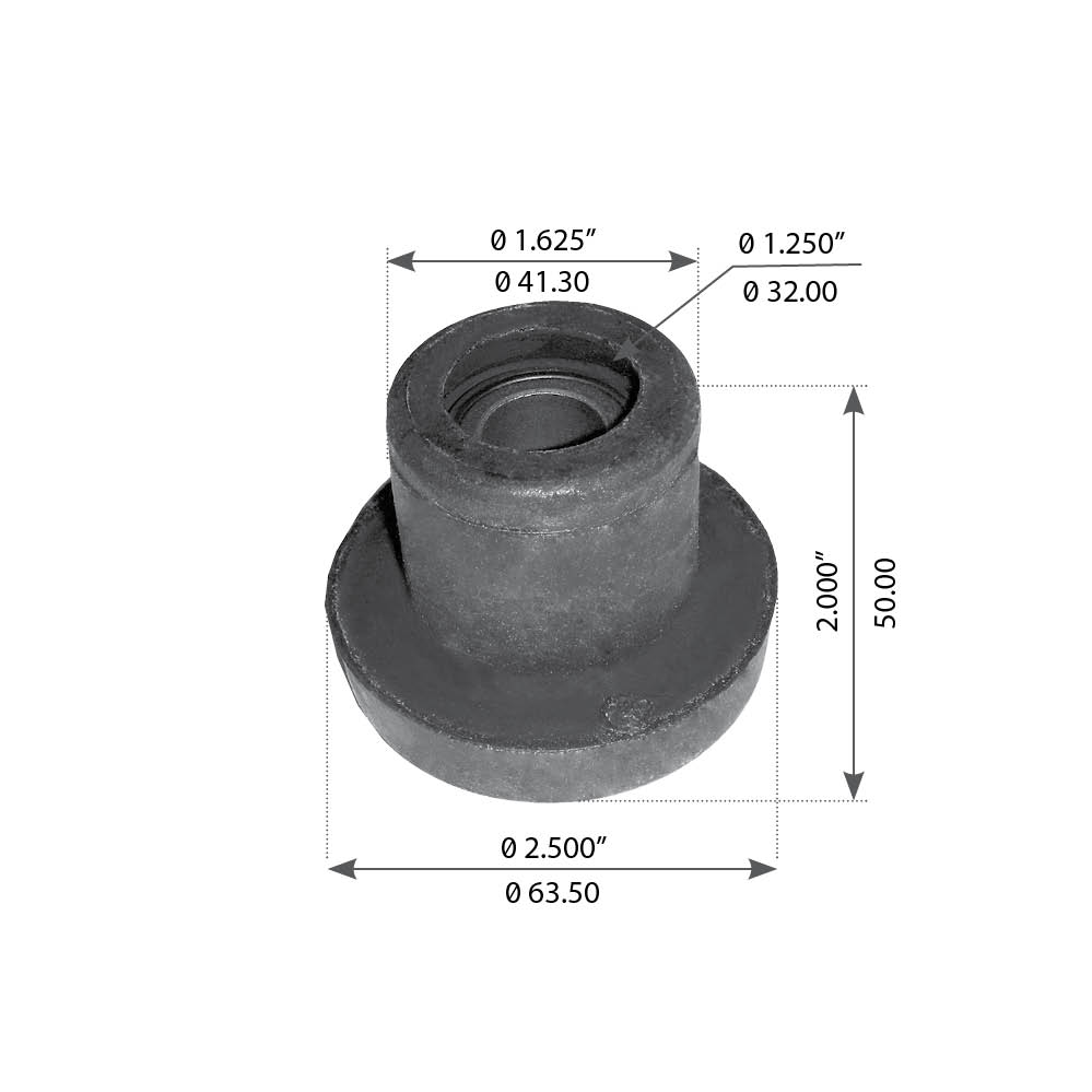 Fortpro Cabin Mount Compatible with Peterbilt, Kenworth Trucks Replaces 05-08968, M501 | F349540