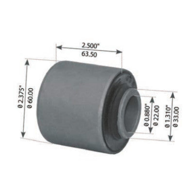 Rear Torque Rod Bushing For Peterbilt Flex Air