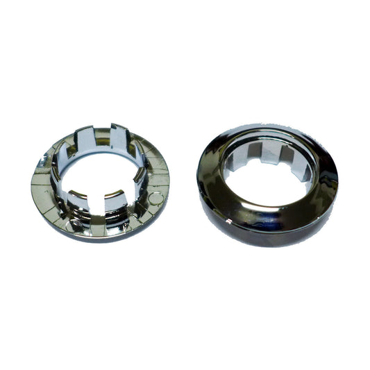 3/4" Round Chromed Flange, Abs, Chrome-Plated