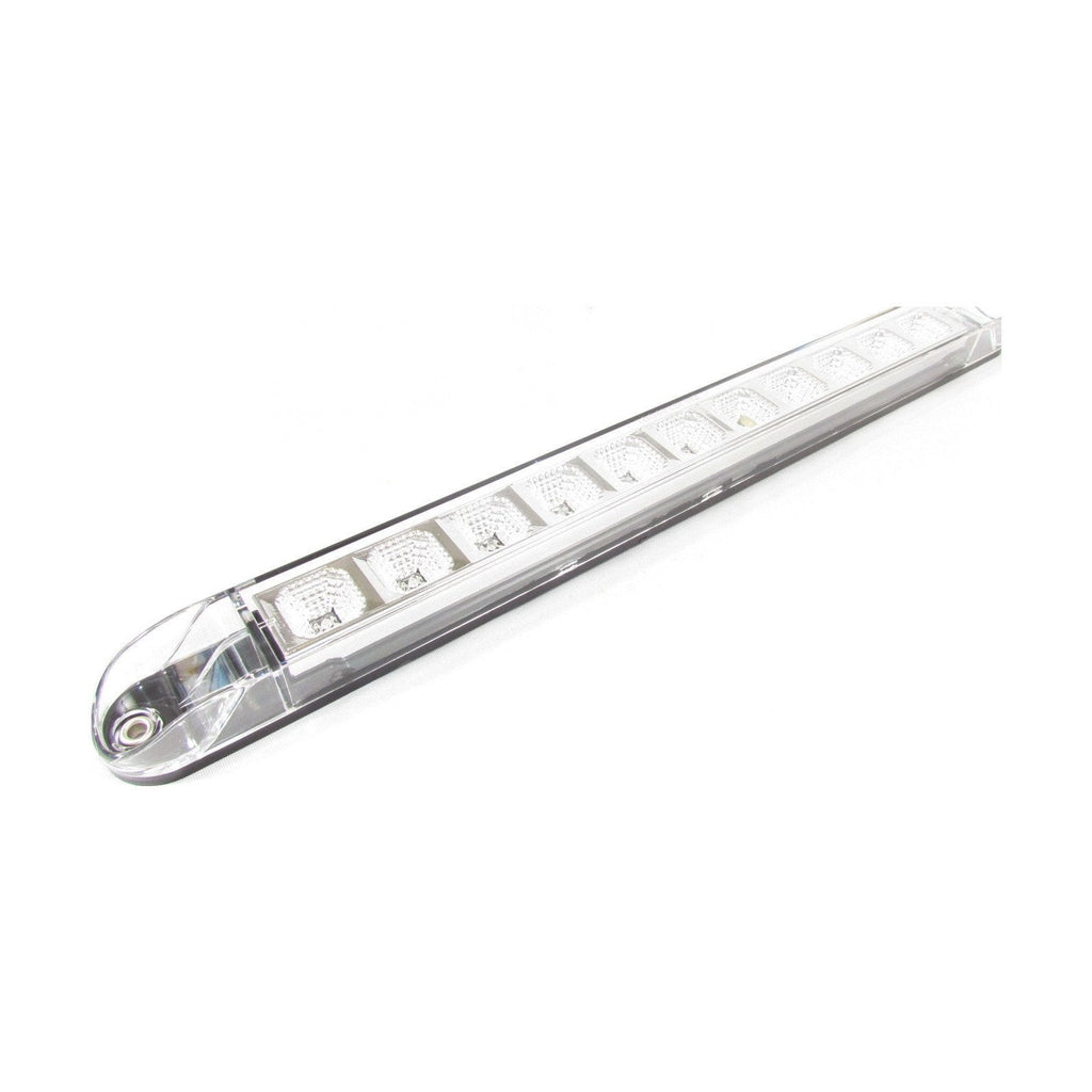 F235244 | RED CLEAR, 11 LED LIGHT BAR INNER CHROME REFLECTOR