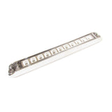 F235253 | AMBER CLEAR, 11 LED LIGHT BAR WITH CHROME BEZEL