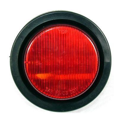 2-1/2" Red Round Clearance/Marker Led Light With 13 Leds And Red Lens | F235229