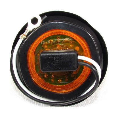 2" Amber Round Clearance/Marker Led Light With 10 Leds And Amber Lens | F235237