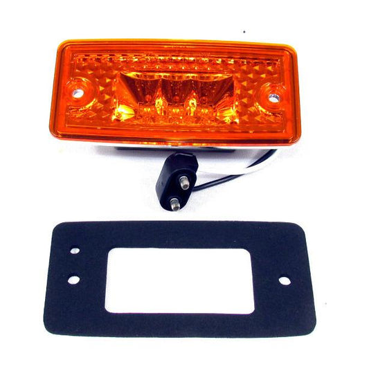 4-9/16" X 2-1/4" Amber Cab Led Light With 3 Leds And Amber Lens | F235258