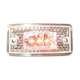 F235264 | RED CLEAR, 3 LED CAB LIGHT