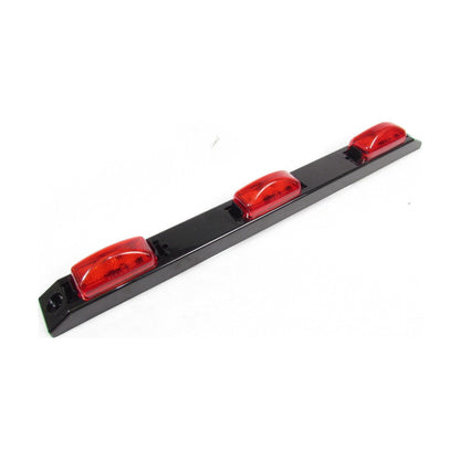 17" Led Light Bar With 9 Leds And 3 Red Lenses | F235294