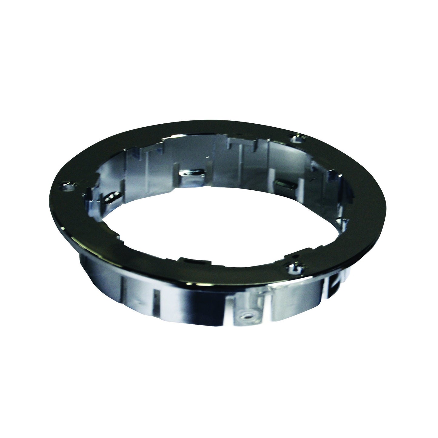 F235326 | 4" ROUND MOUNTING FLANGE BRACKET CHROME