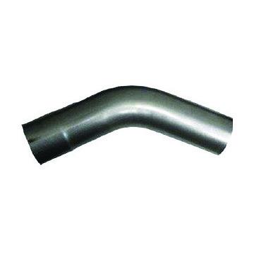 Fortpro 5" Steel Exhaust Elbow - 45 Degree Bend, OD-ID Ends, 12" Legs Length | F247716