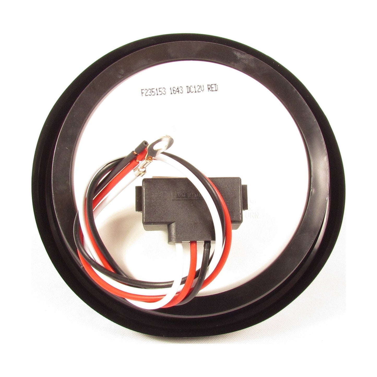 4" Red Round Tail/Stop/Turn Led Light With 24 Leds And Red Lens | F235153