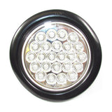 F235304 | BACK UP CLEAR, 4" DIA. 24 LED SEALED 12 V. KIT