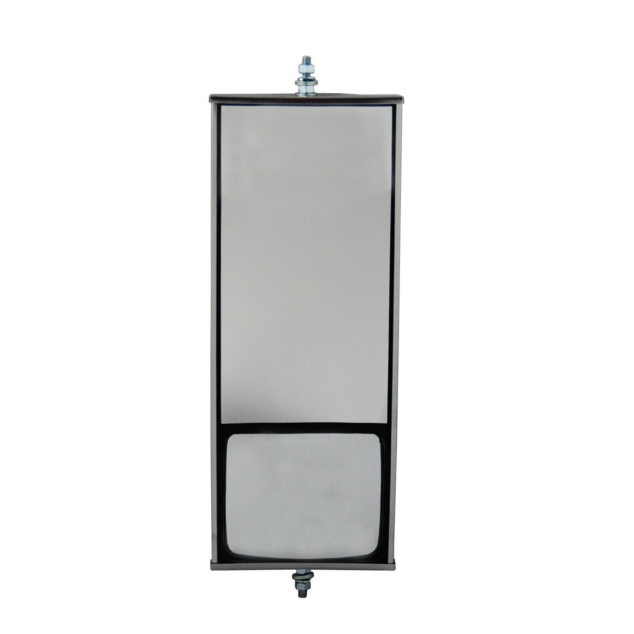 6 1/2" X 16" Stainless Steel West Coast Mirror Head With Convex | F245676