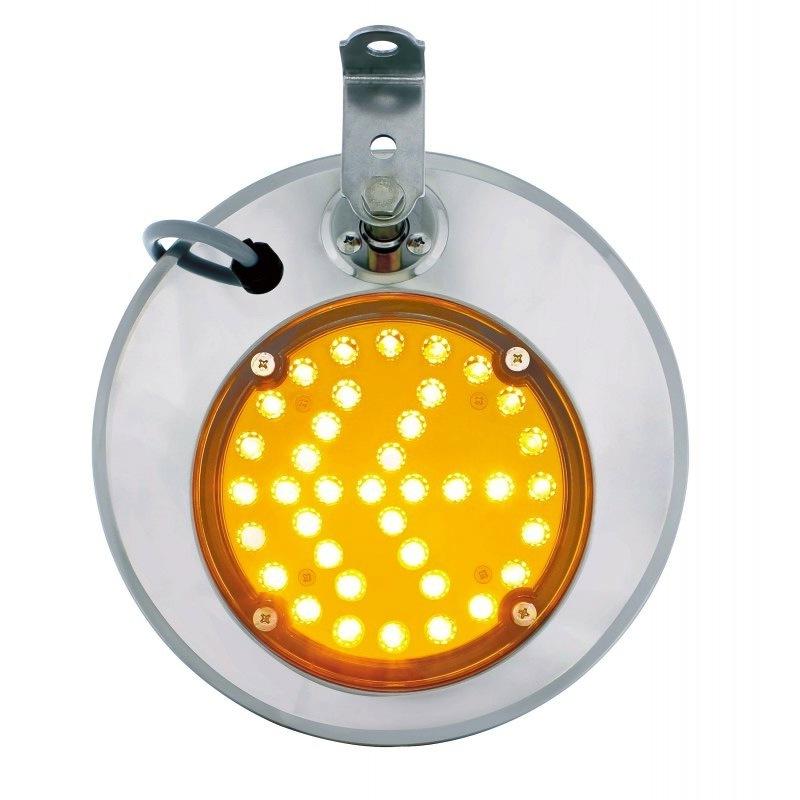 F245671 | 8-1/2" LED CONVEX MIRROR RH