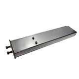 F247588 | CHROME SPRING LOADED 2 PIECES LIGHT BAR WITH RECTANGULAR CUT OUT 6"X30"X2.25"