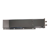 F247588 | CHROME SPRING LOADED 2 PIECES LIGHT BAR WITH RECTANGULAR CUT OUT 6"X30"X2.25"