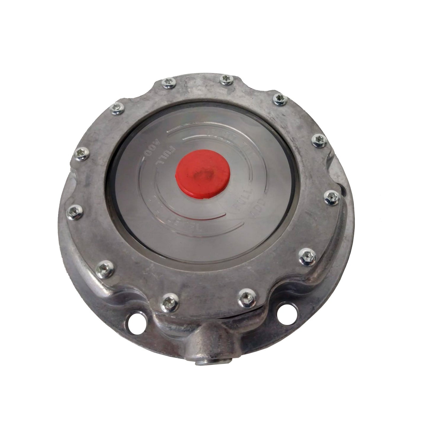 Fortpro Aluminum Steer Axle Hub Cap w/ 6 Holes and Gasket Replacement for Stemco 343-4098 | F276188