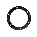 Fortpro Aluminum Steer Axle Hub Cap w/ 6 Holes and Gasket Replacement for Stemco 343-4098 | F276188