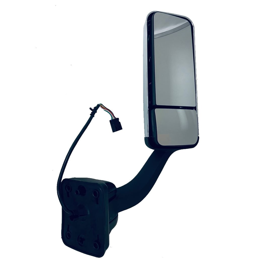 Chrome Door Mirror Power/Heated Replacement For Freightliner Cascadia 2008-2016 Passenger Side | F245680