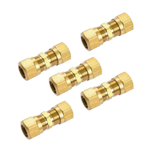 Fortpro Air Brake NTA Compression Fitting Union - 1/2" Tube, Replaces 38021 | F229023