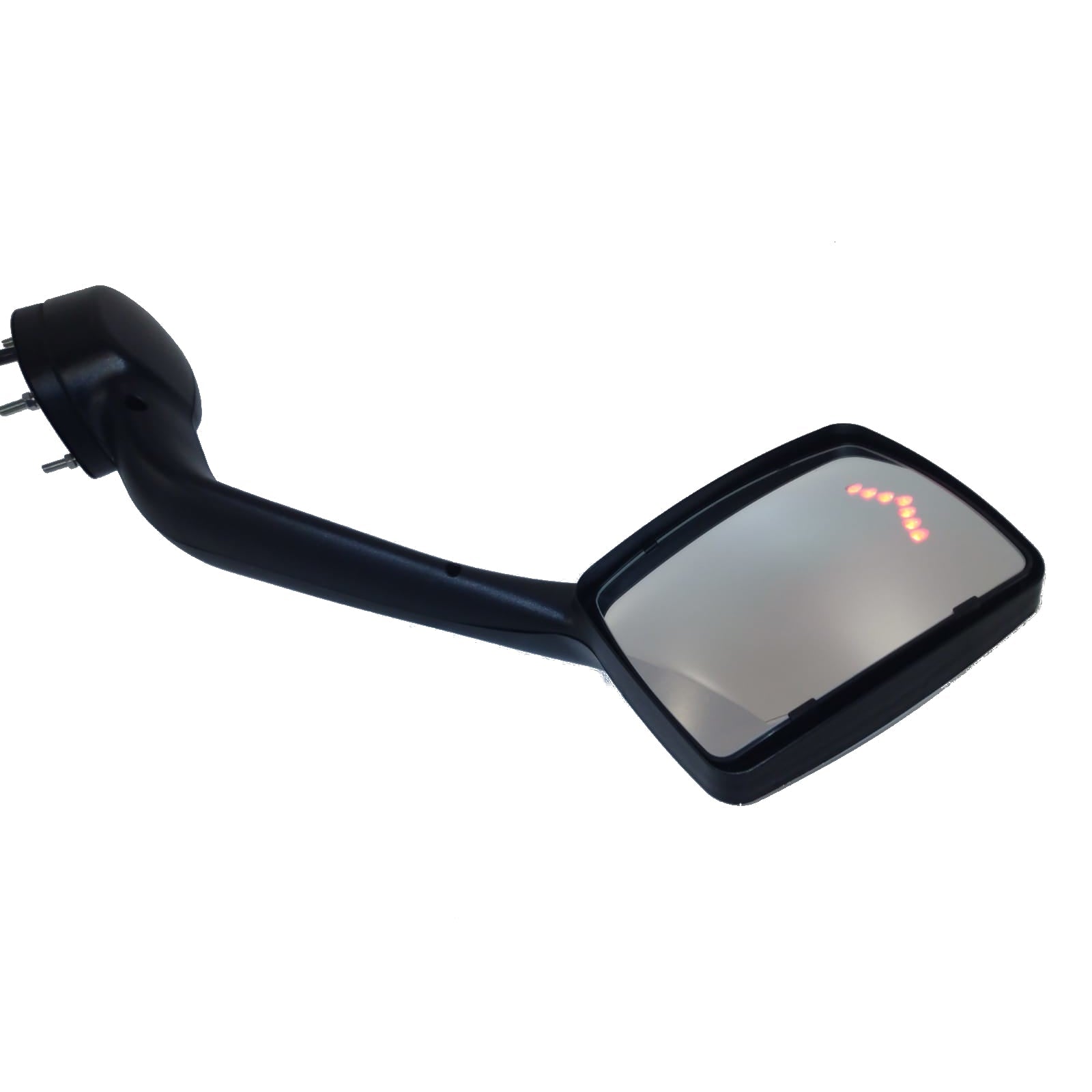 STAINLESS STEEL HOOD MIRROR ASSEMBLY W/ SEQUENTIAL LED TURN SIGNAL FOR STAINLESS STEEL HOOD MIRROR ASSEMBLY W/ SEQUENTIAL LED TURN SIGNAL FOR