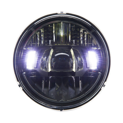 5.75" Round Led Projector Headlights Compatible With Peterbilt 349, 359 | F236830