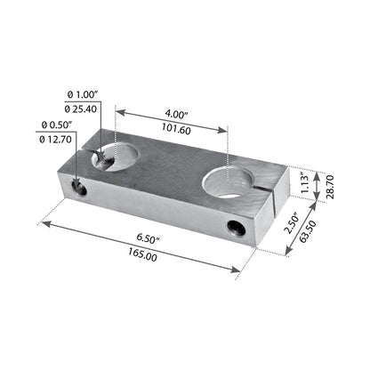 Fortpro Side Bar Compatible with International-Navistar Front Suspension 9200/9400 Conventional 9600/9700 Cab Over Series Trucks Replaces 546036C1 | F306924