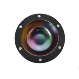 Fortpro Steel Non-Vent Axle Hub Cap w/ 6 Holes and Gasket, Grease Applications | Replacement for Stemco 340-5097 | F276193