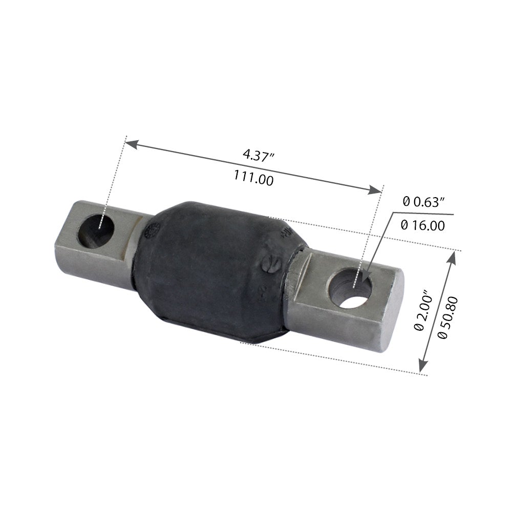 Fortpro Torque Arm Bush Compatible With Peterbilt, Freightliner, Navistar-International  | F184208