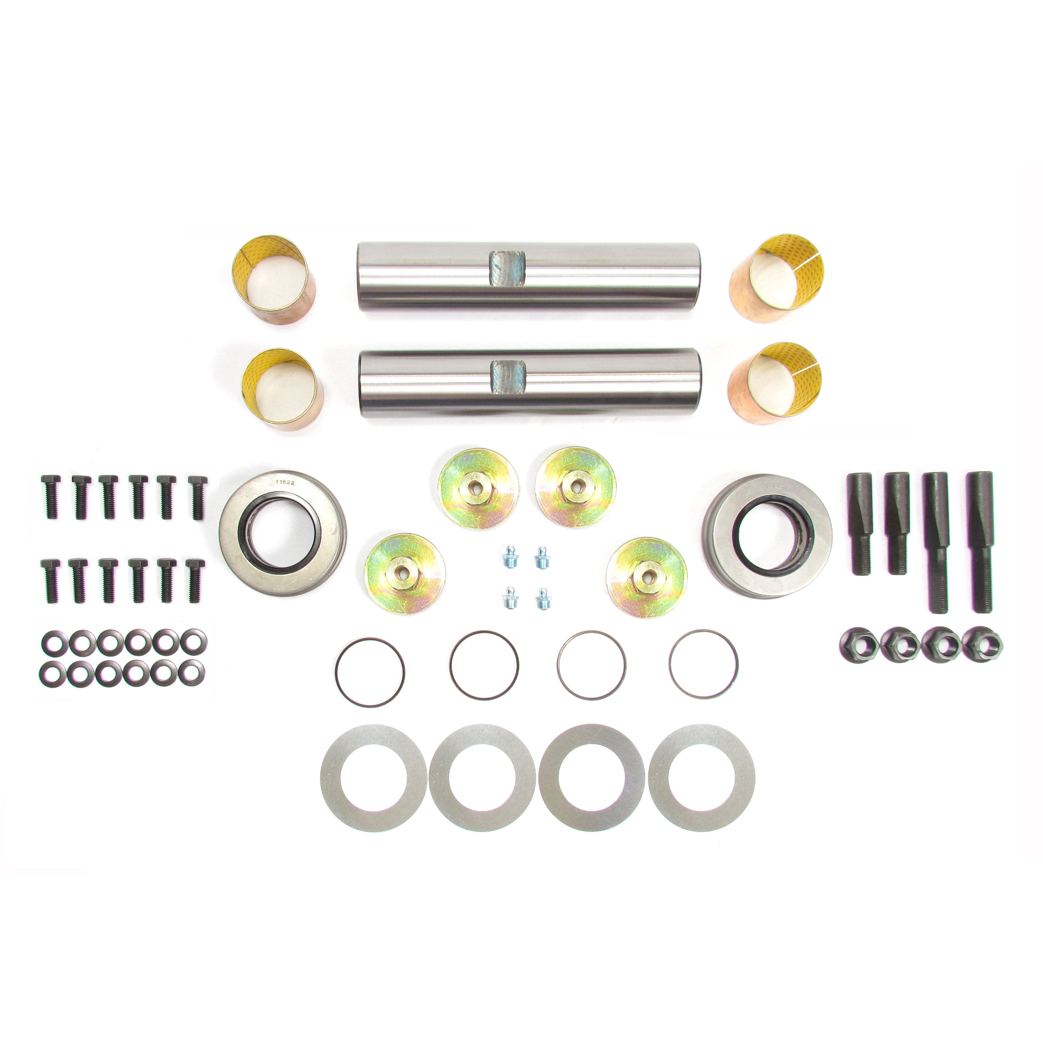 Fortpro King Pin Set Compatible with Freightliner, Kenworth, Internati ...