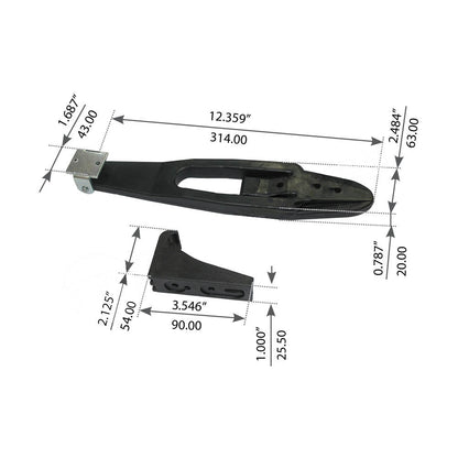 Right/Left Hood Latch Kit Compatible with Volvo AC/WA/WC/WG/WI - (8174018)