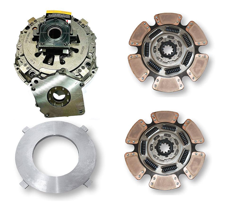 Road Choice® Self-Adjusting Clutch - 15.5” x 2”, 7 Spring, 1850 Ft-Lbs | 1000-CLU12200235A