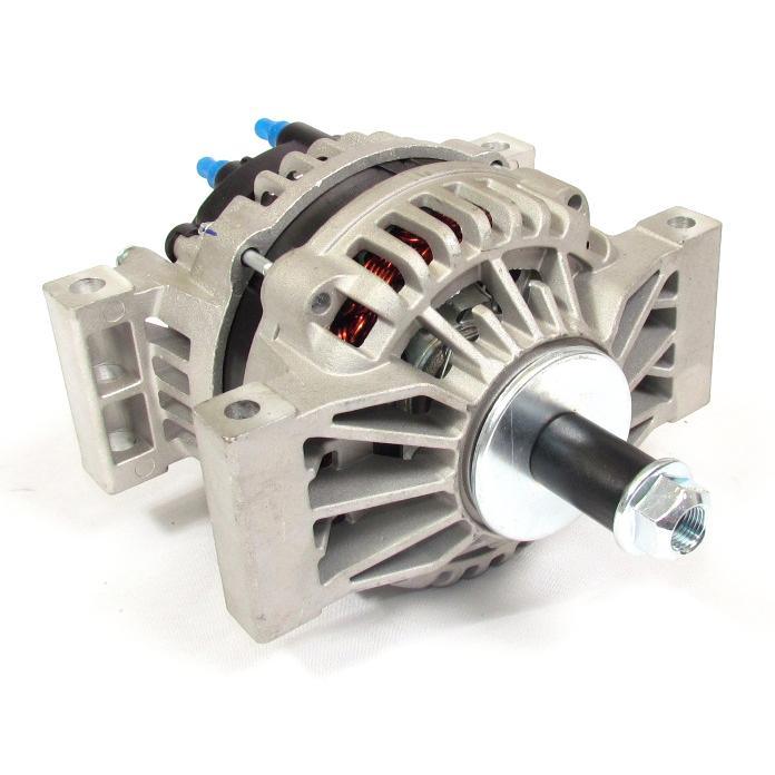 Fortpro F235405 28SI Brushed Type Alternator-200 Amps, 12V PAD Mount For Cummins, International, Freighliner  Trucks | Replaces Delco 8600314,  8600316, 8600417