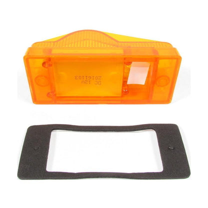 Amber Rectangular Marker Led Light With 18 Leds And Amber Lens | F235204