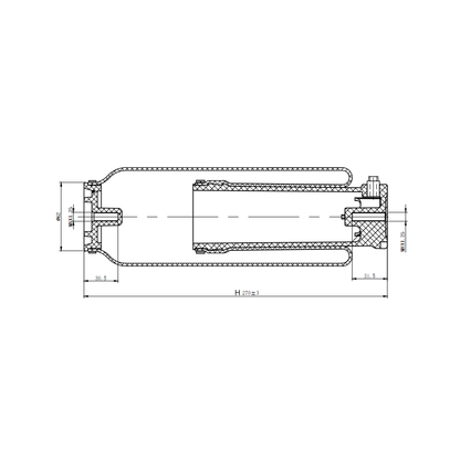 F245579 | AIR SPRING | Replace 800-6222086001