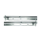 F247585 | MUD FLAP HANGER STRAIGHT 1-1/8" SPACING BETWEEN BOLT. CHROME SOLD BY PAIR