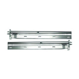 F247585 | MUD FLAP HANGER STRAIGHT 1-1/8" SPACING BETWEEN BOLT. CHROME SOLD BY PAIR