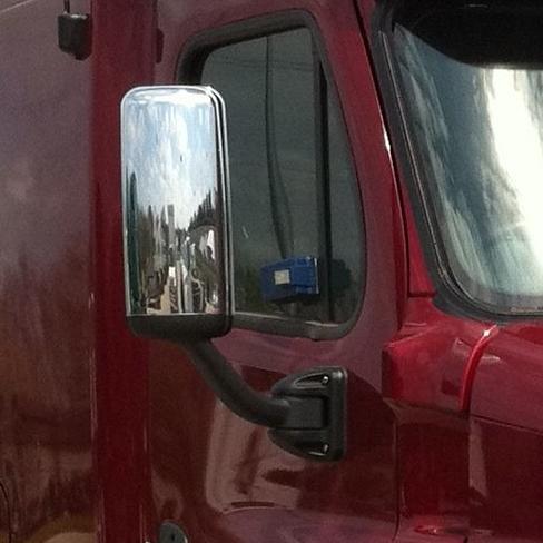 Chrome Mirror Cover For Freightliner Cascadia 2008-2016 - Passenger Side | F247538