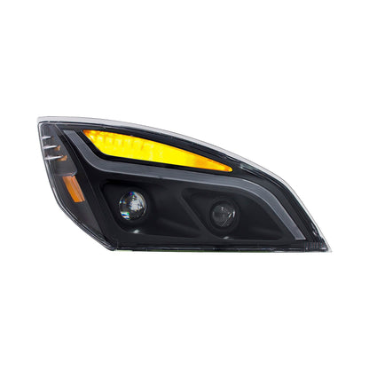 Fortpro Headlight with LED Projector Technology Replacement for Freightliner Cascadia 2018+ Passenger Side | F236851