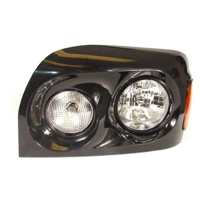 Black Headlight For Freightliner Century 2005-2015, Driver Side