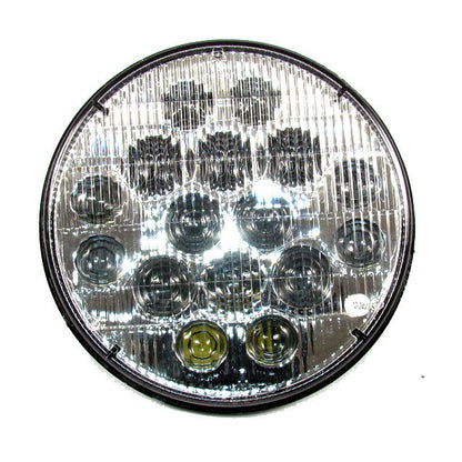 7" Round 16 Leds High & Low Beam Headlight For Freightliner Century