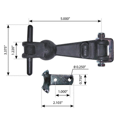 Hood Latch Assembly For Peterbilt - (2900215)