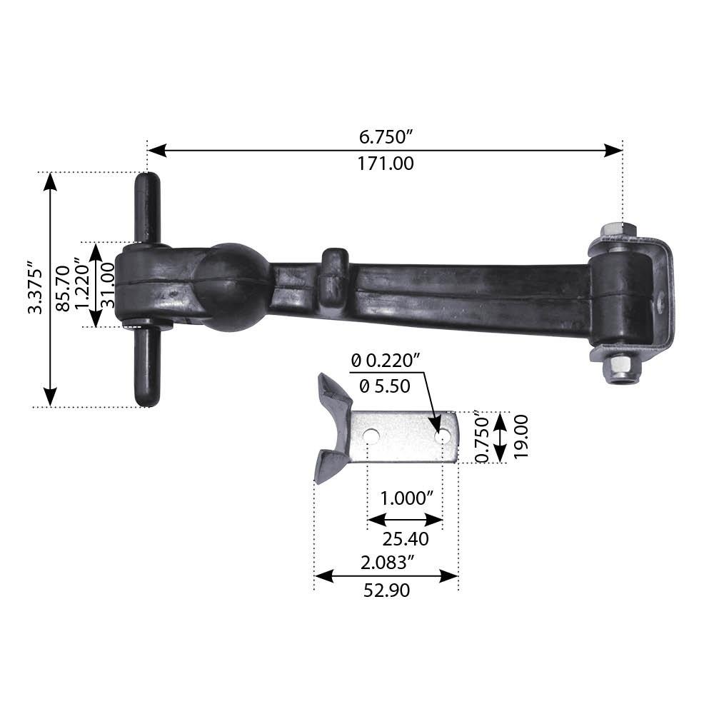 Hood Latch Assembly For Peterbilt - (2900322)