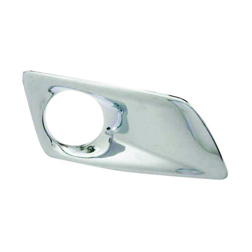 Fog Light Frame For Kenworth T660 (2008-2015) - Driver Side - Chrome | F235475