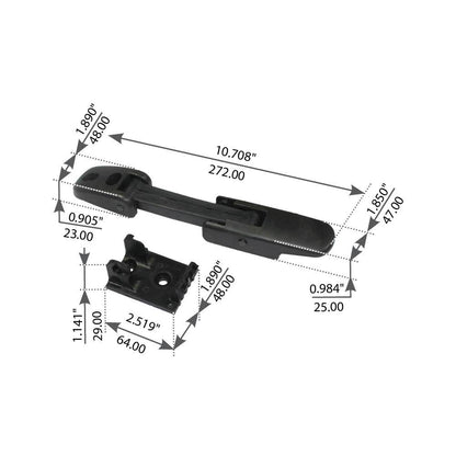 Right Hand Hood Latch Kit  For Mack CH/CHN/CXN/CV - (25169065)