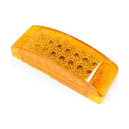 5-13/16" X 2-1/16" Amber Rectangular Marker Led Light With 20 Leds And Amber Lens | F235203