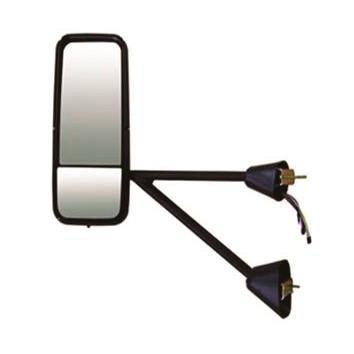 Fortpro Chrome Mirror Power/Heated Replacement for Kenworth T660/T600/T800 Driver Side | F247534