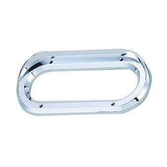 F235338 | OVAL BEZEL WITH VISOR CHROME