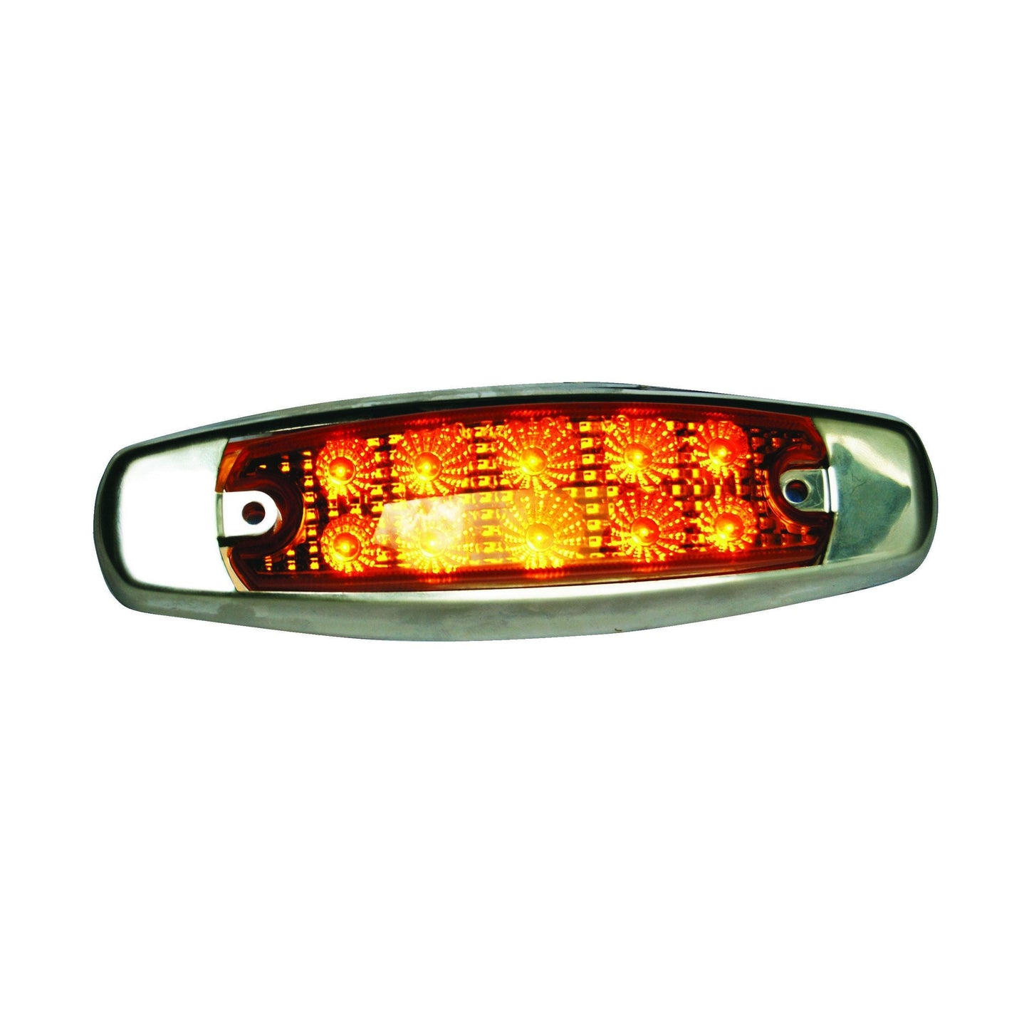 Amber Clearance/Marker Led Light With 10 Leds And Amber Lens | F235138